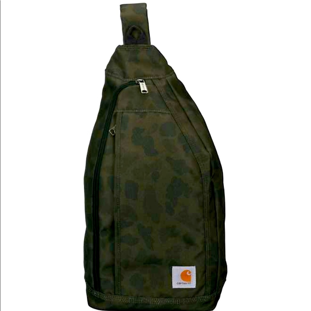 Carhartt camo sling backpack